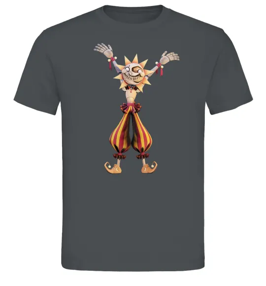 Мужская футболка Five Nights at Freddys Sun Графит фото