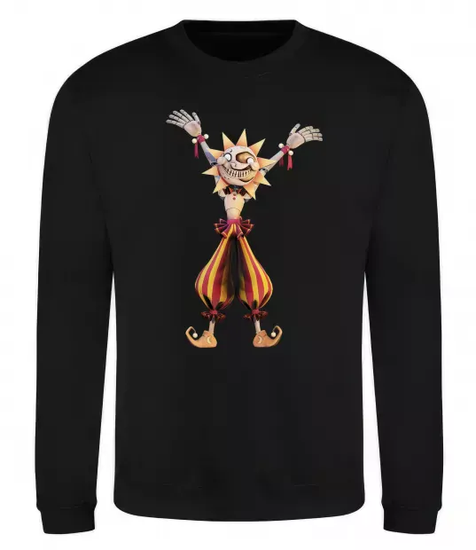 Світшот Five Nights at Freddys Sun Чорний фото