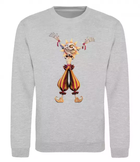 Світшот Five Nights at Freddys Sun Сірий меланж фото