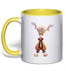 Чашка с цветной ручкой Five Nights at Freddys Sun Чашка с цветной ручкой Five Nights at Freddys Sun