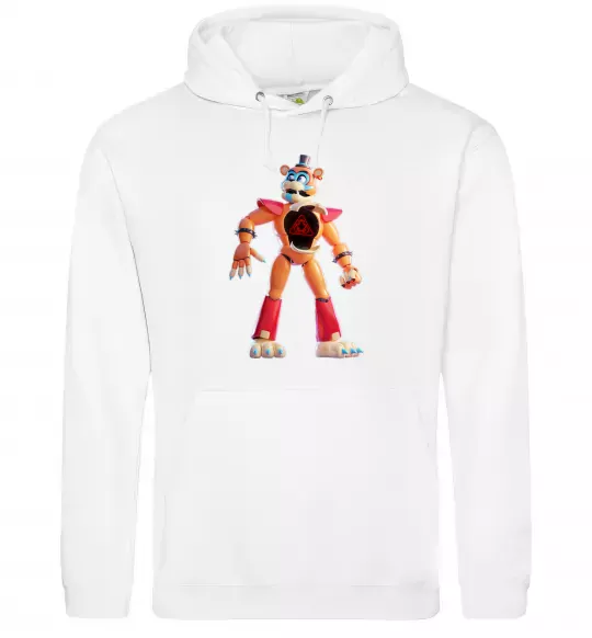 Чоловіча толстовка (худі) FNAF Funko Білий фото