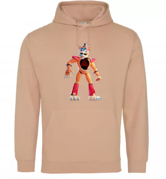 Чоловіча толстовка (худі) FNAF Funko Пісочний фото