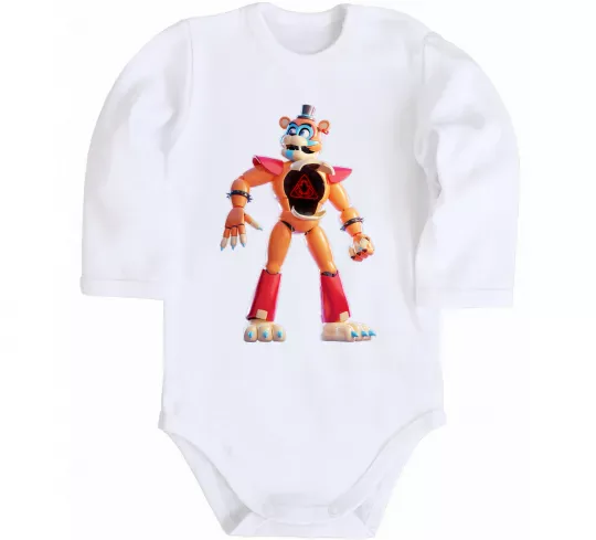 Детский боди FNAF Funko Белый фото