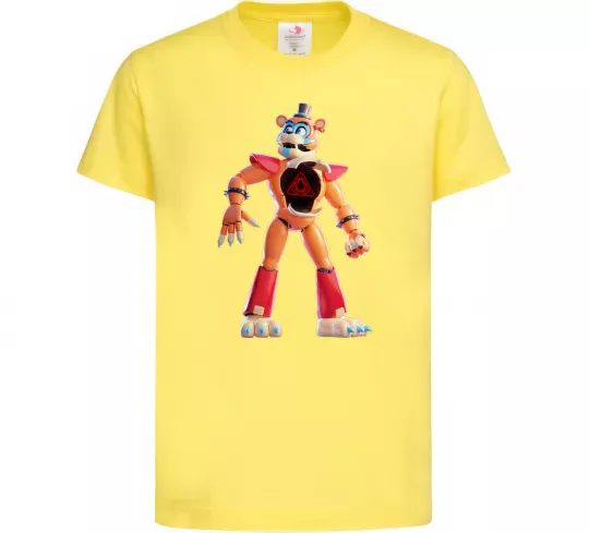 Дитяча футболка FNAF Funko Лимонний фото
