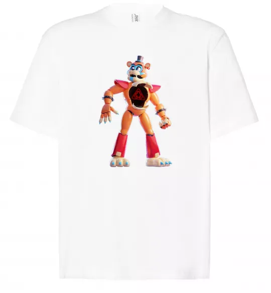 Футболка Оверсайз FNAF Funko Белый фото