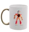 Чашка з кольоровою ручкою FNAF Funko Золото фото