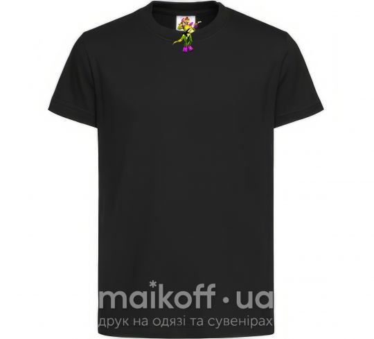 Детская футболка Глемрок Монти 5 ночей с Фредди Черный фото