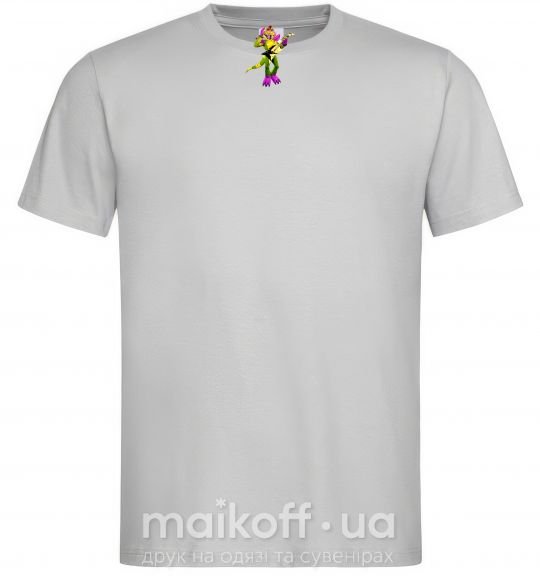 Чоловіча футболка Глемрок Монти 5 ночей с Фредди Сірий фото