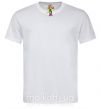 Мужская футболка Глемрок Монти 5 ночей с Фредди Белый фото