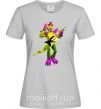 Жіноча футболка Глемрок Монти 5 ночей с Фредди Сірий фото