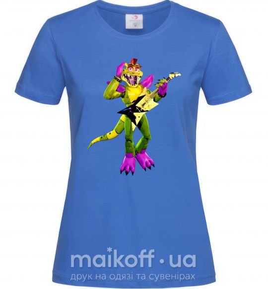 Жіноча футболка Глемрок Монти 5 ночей с Фредди Яскраво-синій фото