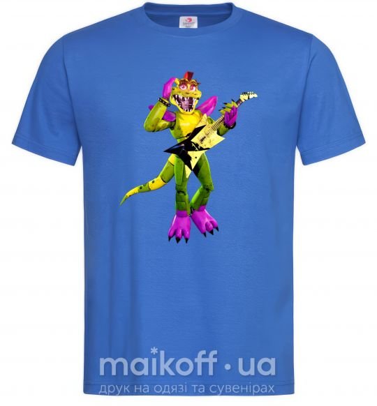 Мужская футболка Глемрок Монти 5 ночей с Фредди Ярко-синий фото