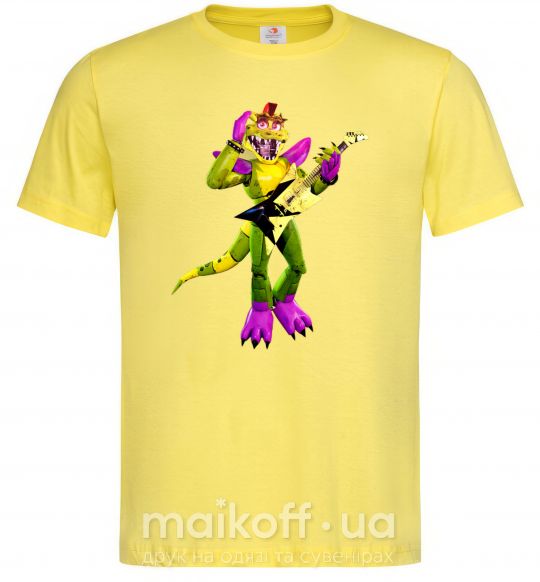 Мужская футболка Глемрок Монти 5 ночей с Фредди Лимонный фото