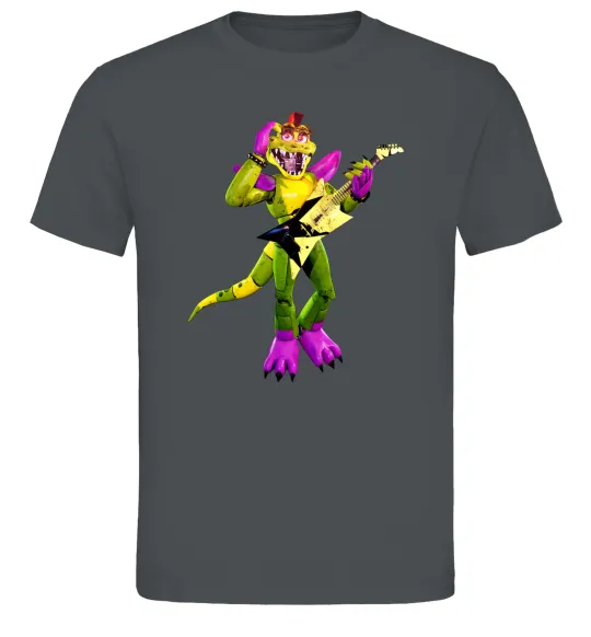 Мужская футболка Глемрок Монти 5 ночей с Фредди Графит фото