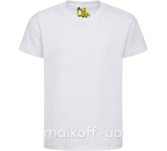 Детская футболка Золотой Фредди Белый фото