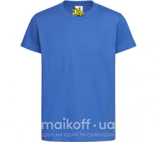 Детская футболка Золотой Фредди Ярко-синий фото