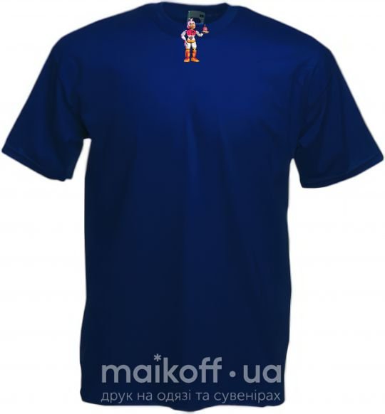 Чоловіча футболка Чика Фнаф Глибокий темно-синій фото
