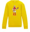 Детский Свитшот Чика Фнаф Солнечно желтый фото