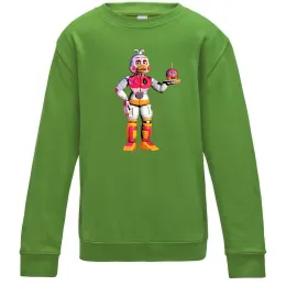 Дитячий світшот Фредді кістки Чорний фото