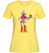 Жіноча футболка Чика Фнаф Лимонний Жіноча футболка Чика Фнаф Лимонний фото