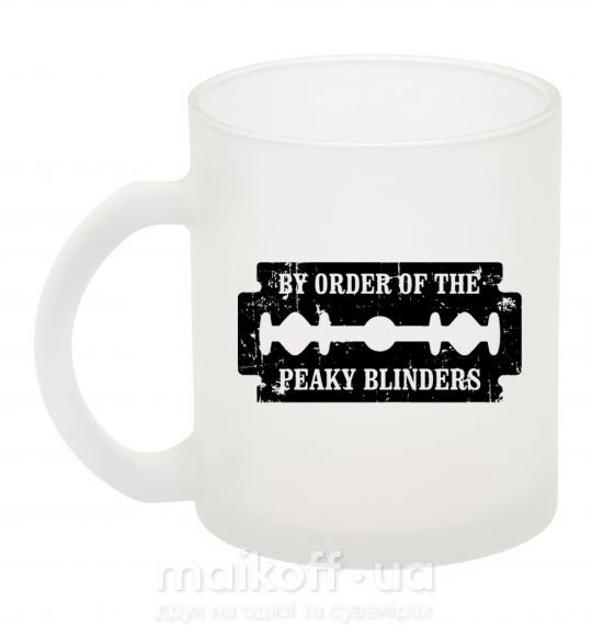 Чашка стеклянная By order of the peakly blinders Фроузен фото