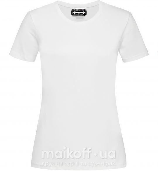Женская футболка By order of the peakly blinders Белый фото