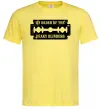 Чоловіча футболка By order of the peakly blinders Лимонний фото
