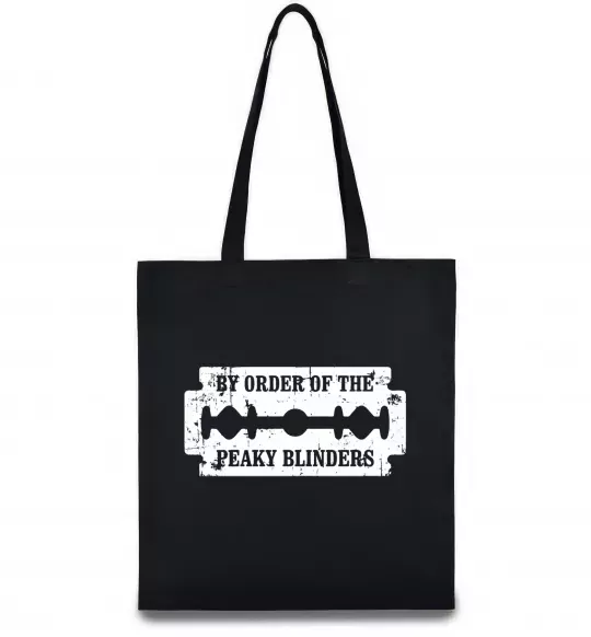 Эко-сумка By order of the peakly blinders Черный фото
