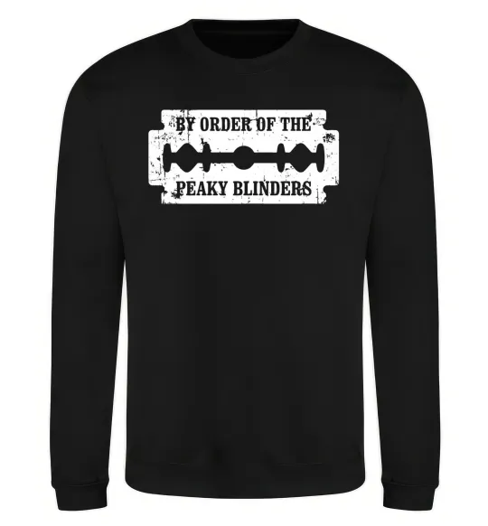 Світшот By order of the peakly blinders Чорний фото