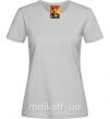 Женская футболка Артур Шелби Острые козырьки Серый фото