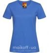 Женская футболка Артур Шелби Острые козырьки Ярко-синий фото