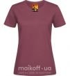 Женская футболка Артур Шелби Острые козырьки Бордовый фото
