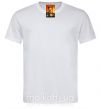 Чоловіча футболка Артур Шелби Острые козырьки Білий фото