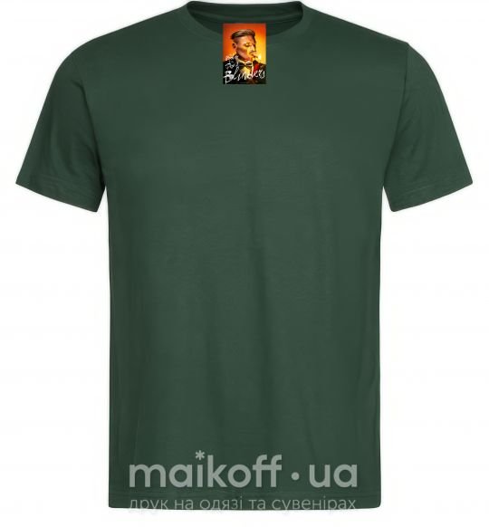 Чоловіча футболка Артур Шелби Острые козырьки Темно-зелений фото