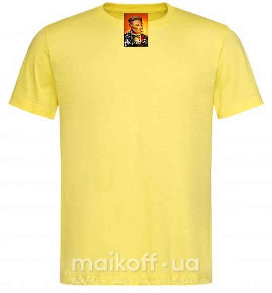 Мужская футболка Артур Шелби Острые козырьки Лимонный фото