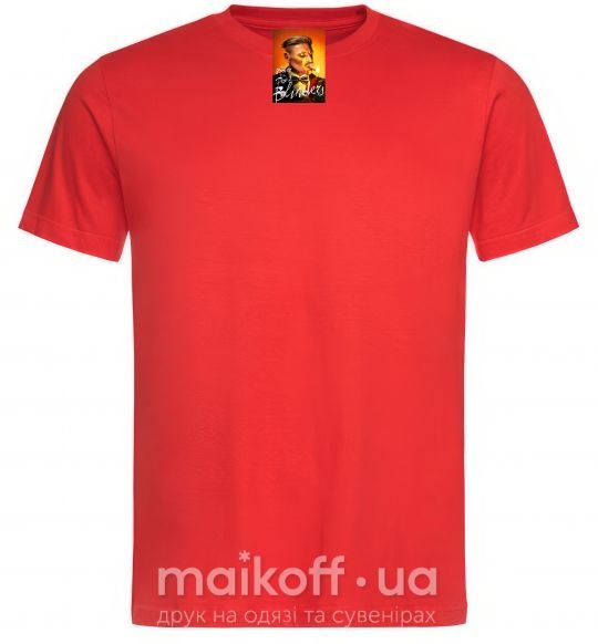 Чоловіча футболка Артур Шелби Острые козырьки Червоний фото