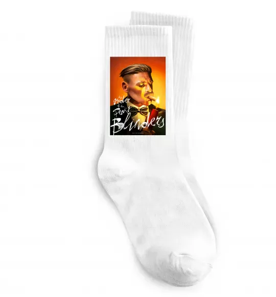 Носки Артур Шелбі Гострі картузи Белый фото