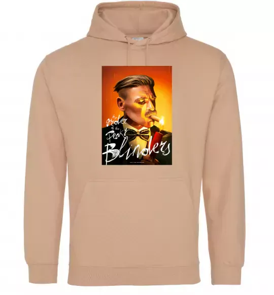 Женская толстовка (худи) Артур Шелбі Гострі картузи Песочный фото