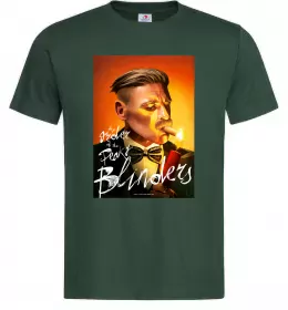 Мужская футболка Артур Шелбі Гострі картузи Темно-зеленый фото