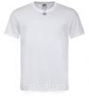Мужская футболка Острые козырьки бел Белый фото