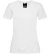 Жіноча футболка Острые козырьки силуэт Білий фото