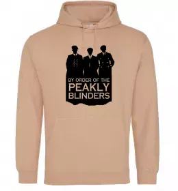 Мужская толстовка (худи) Гострі картузи силует Песочный фото