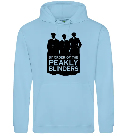 Женская толстовка (худи) Гострі картузи силует Голубой фото