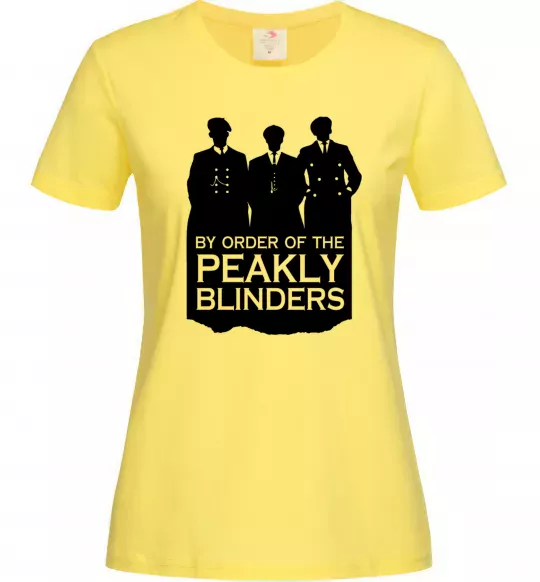 Жіноча футболка Гострі картузи силует Лимонний фото