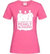 Жіноча футболка Гострі картузи силует Яскраво-рожевий Жіноча футболка Гострі картузи силует Яскраво-рожевий фото