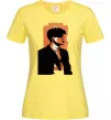 Женская футболка Гострі картузи трафарет Лимонный фото