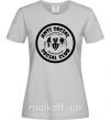 Женская футболка Antisocial club Daria Серый фото