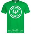 Мужская футболка Antisocial club Daria Зеленый фото