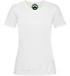 Жіноча футболка Дарья лого Білий фото