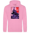 Мужская толстовка (худи) Evangelion Розовый фото